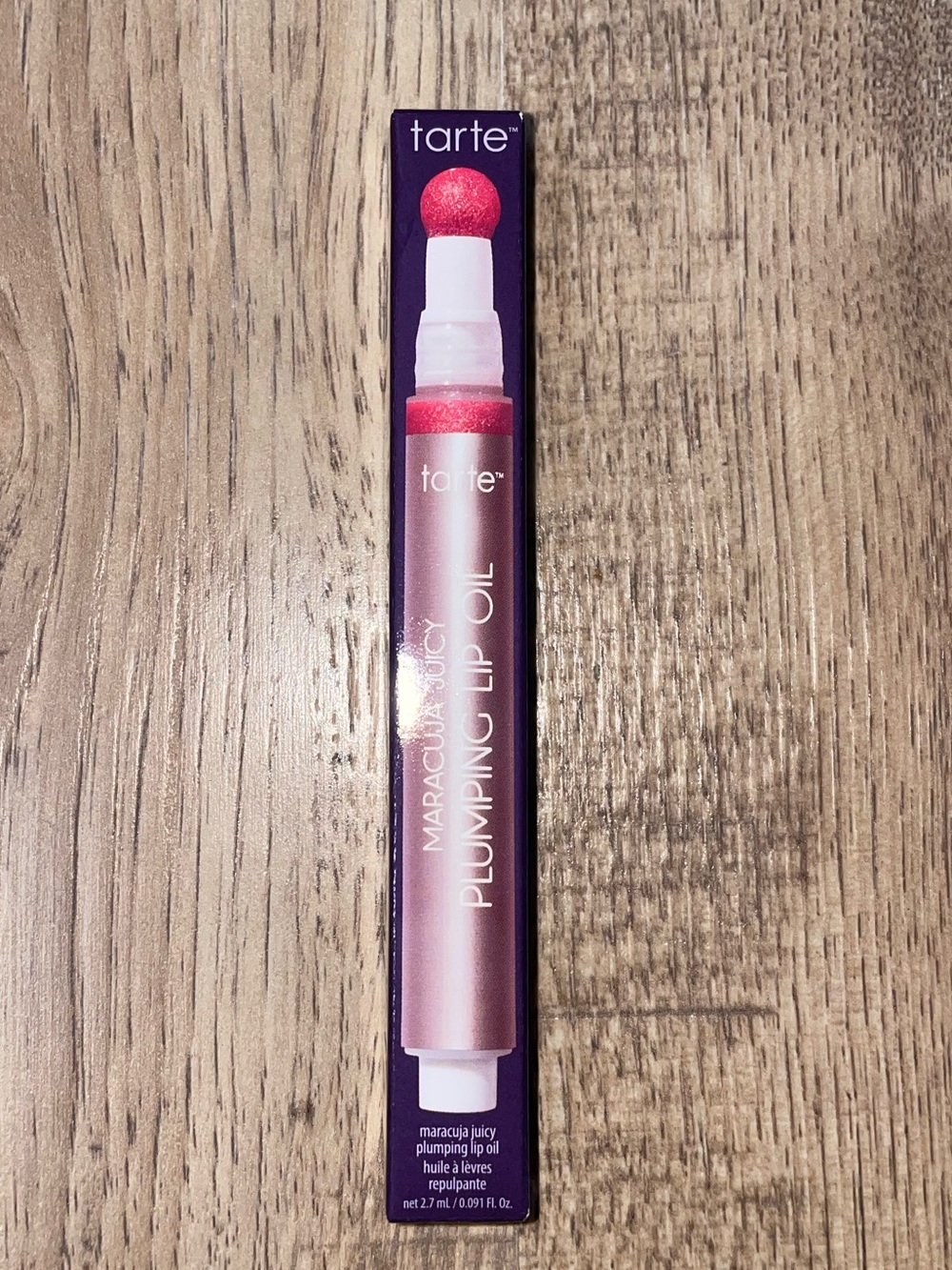 NWT tarte Maracuja Juicy Plumping Lip Oil - Shimmering Hibiscus